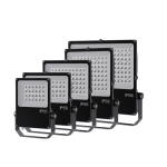 空のLED投光器ハウジング