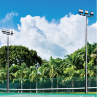 スタジアムの照明